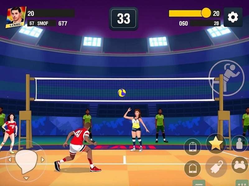 Hyderabad Volley Legends Gameplay Screenshot